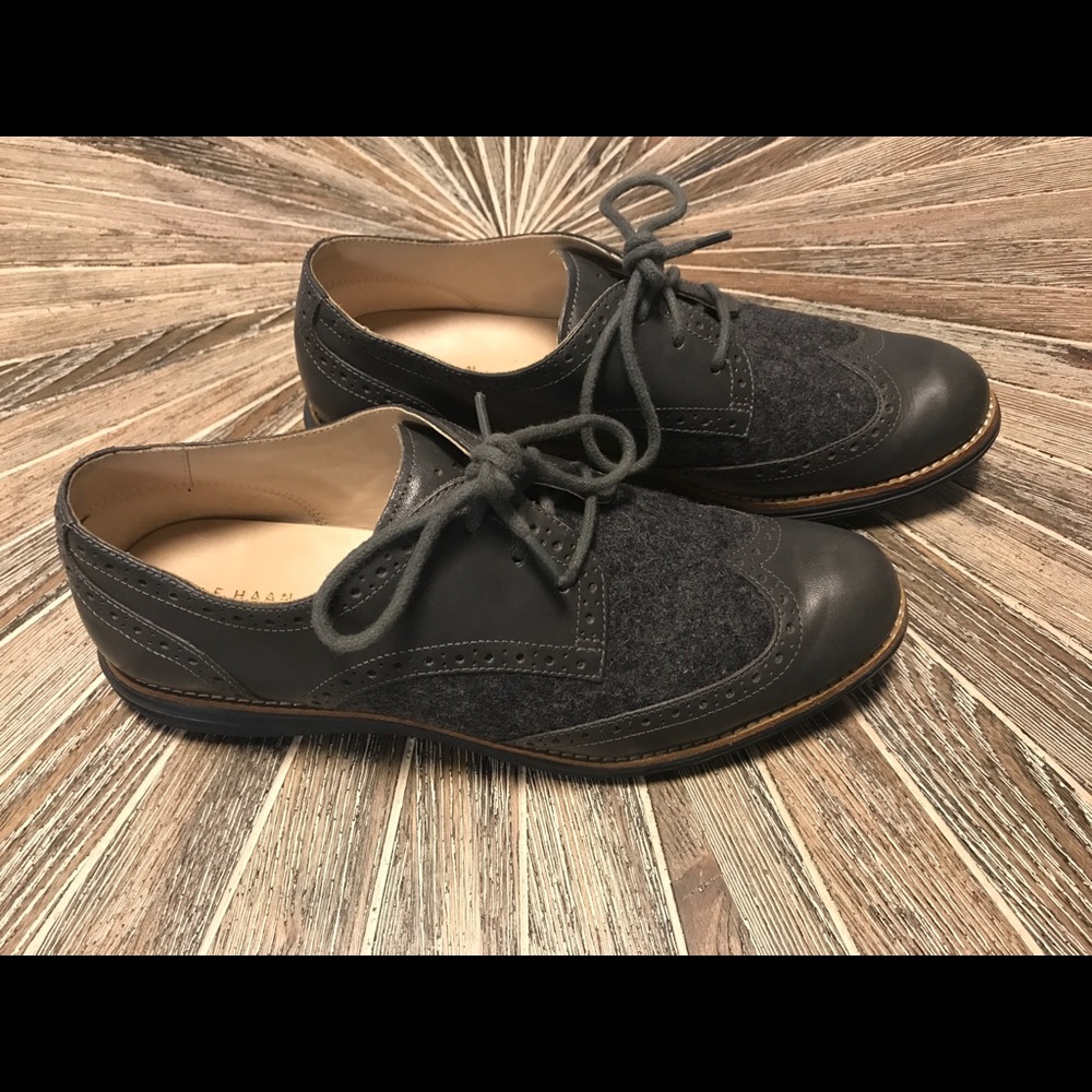Cole Haan Lunargrand Wingtip Oxfords EUC